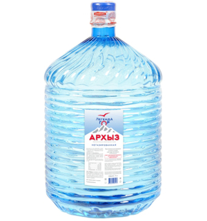 Питьевая природная вода Легенда Гор Архыз, пэт 19 л.