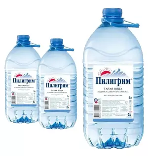 Питьевая природная вода Пилигрим, пэт 5 литров