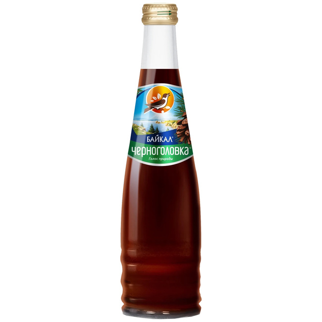Лимонад Черноголовка Байкал, стекло 0.33 литра
