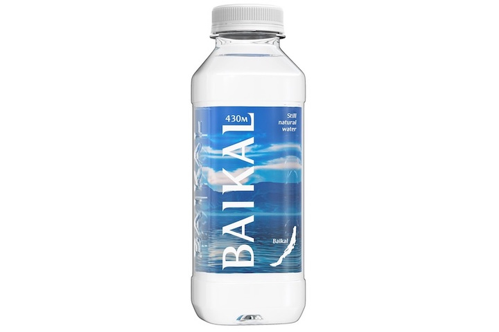 Глубинная байкальская вода BAIKAL430, ПЭТ 0.45 литра