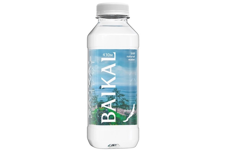 Вода BAIKAL430, питьевая байкальская, ПЭТ 0.45 литра