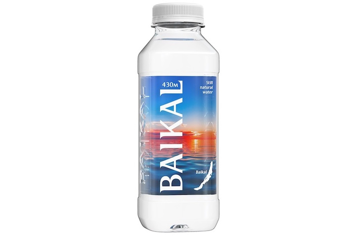 Глубинная байкальская вода BAIKAL430, ПЭТ 0.45 литра