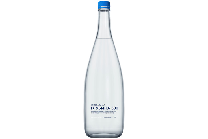 Глубинная байкальская вода «Кристальная глубина 500», ПЭТ 1.3 литра