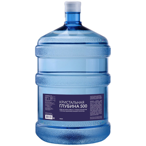 Питьевая байкальская вода Кристальная глубина 500, пэт 19 л.