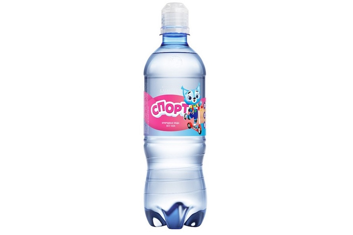 Природная вода Жемчужина Байкала (BAIKAL PEARL) SPORT для детей, ПЭТ 0.5 литра