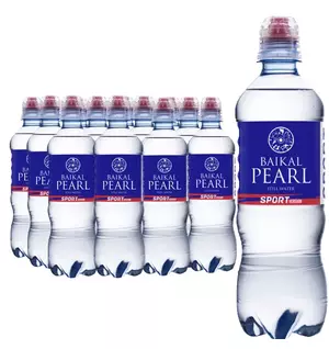 Природная вода BAIKAL PEARL «Жемчужина Байкала», негазированная SPORT, пэт 0.5 литра