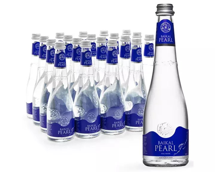 Природная вода BAIKAL PEARL «Жемчужина Байкала», негазированная, стекло 0.53 литра