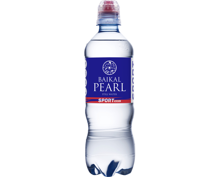 Природная вода BAIKAL PEARL «Жемчужина Байкала», негазированная SPORT, пэт 0.5 литра