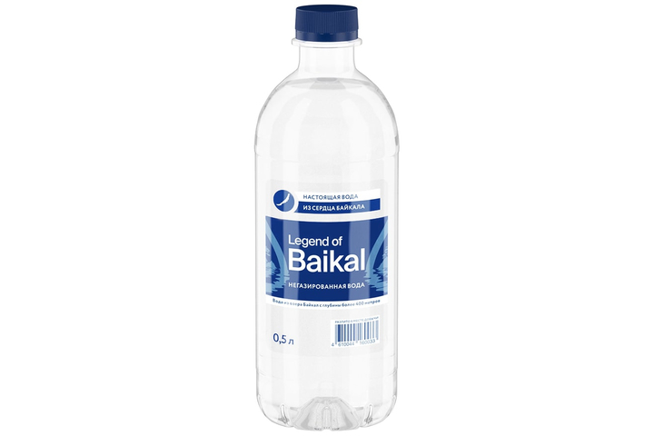 Глубинная байкальская вода Легенда Байкала негазированная, пэт 0.5 литра