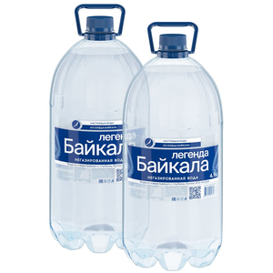 Питьевая байкальская вода Легенда Байкала, пэт 4.9 литра