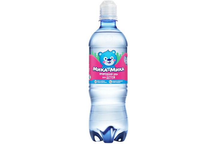 Природная байкальская вода для детей «Мика-Мика», ПЭТ 0.5 литра