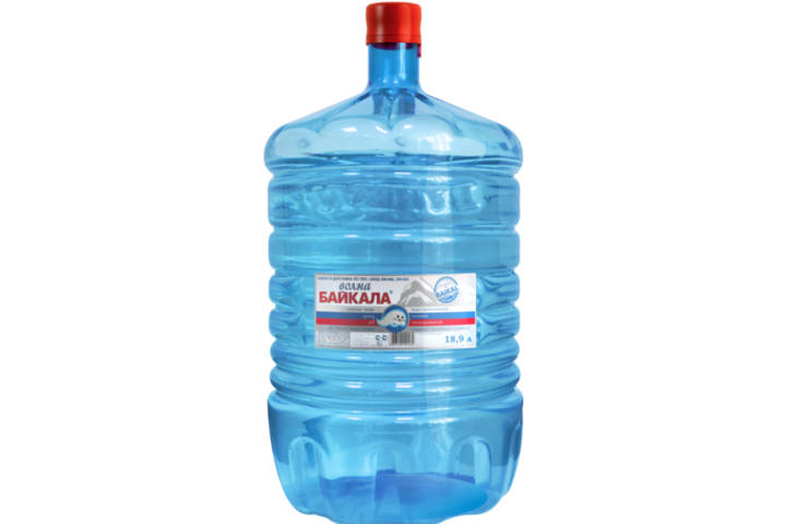Бутилированная питьевая вода «Волна Байкала», ПЭТ 19 л (одноразовая бутыль)