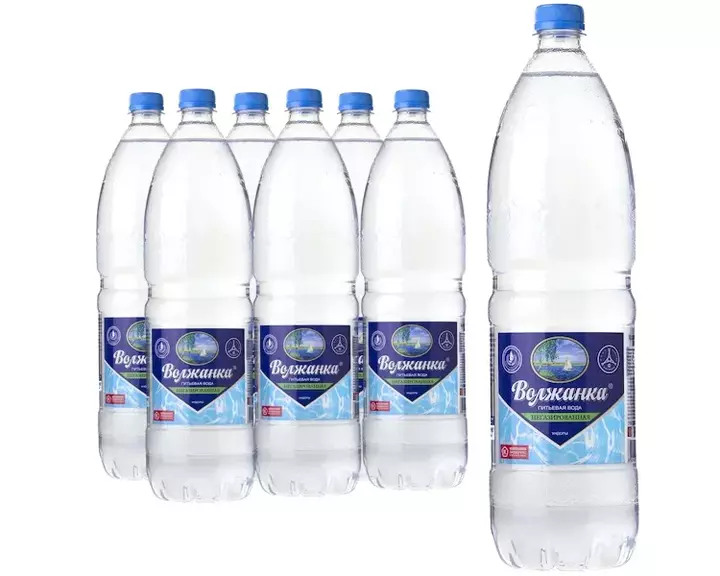 Вода Волжанка питьевая негазированная, пэт 1.5 литра