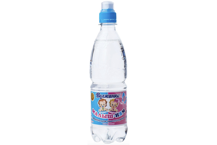 Детская вода «Малыш-ням» питьевая негазированная, ПЭТ 0.5 литра