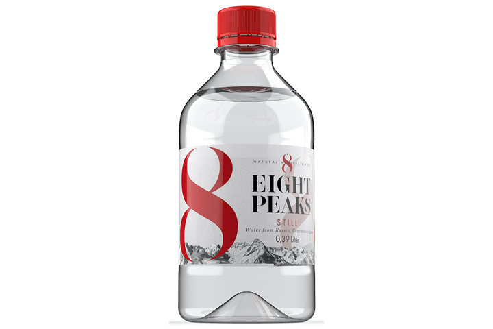 Минеральная вода Eight Peaks негазированная, ПЭТ 0.39 литра