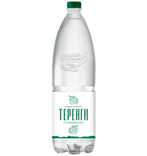 Питьевая вода Теренги, газированная пэт 1.25 литра