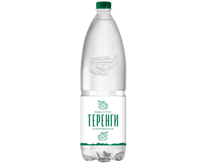 Питьевая вода Теренги, газированная пэт 1.25 литра Питьевая вода Теренги, газированная пэт 1.25 литра