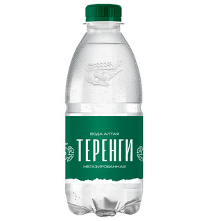 Питьевая вода Теренги, негазированная пэт 0.33 литра