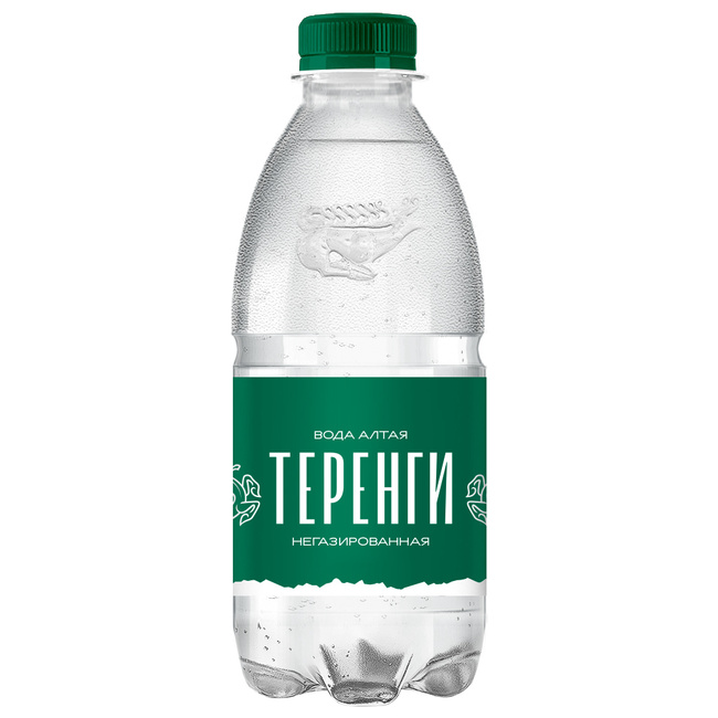 Питьевая вода Теренги, негазированная ПЭТ 0.33 литра