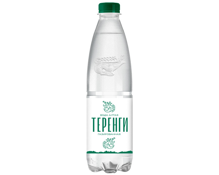 Питьевая вода Теренги, газированная пэт 0.5 литра Питьевая вода Теренги, газированная пэт 0.5 литра