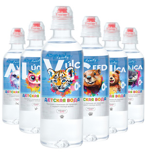 Природная вода для детей Vulcanica baby, пэт 0.33 литра