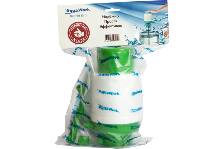 Помпа для воды механическая Aqua Work зеленая (в пакете)