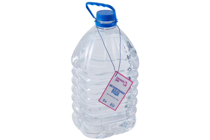 Дистиллированная вода Светлый дом, ПЭТ 5 литров