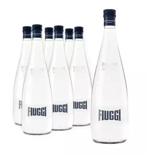 Вода Фьюджи (Fiuggi Vivace) минеральная газированная, стекло 1 литр