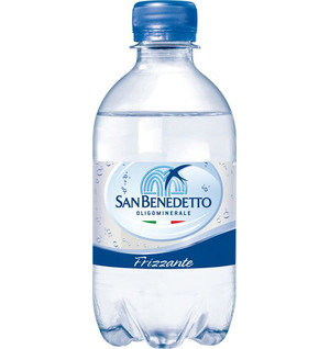 Вода San Benedetto газированная, 0.33 литра, пластик