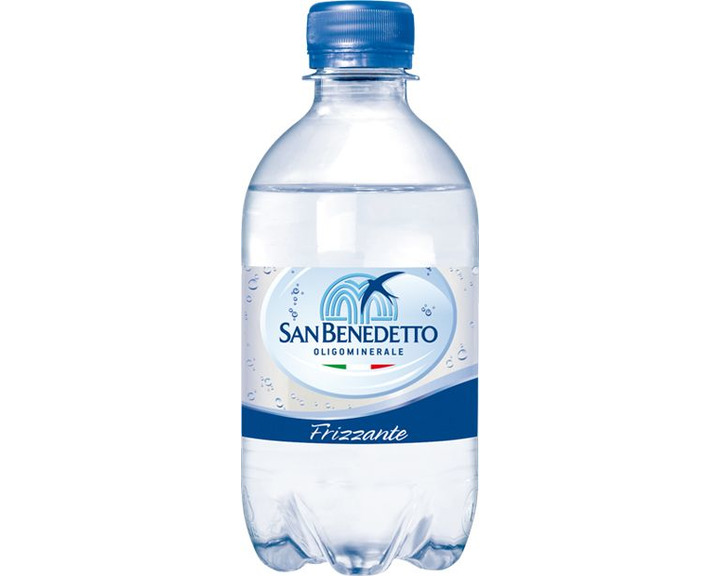 Вода San Benedetto газированная, 0.33 литра, пластик Вода San Benedetto газированная, 0.33 литра, пластик