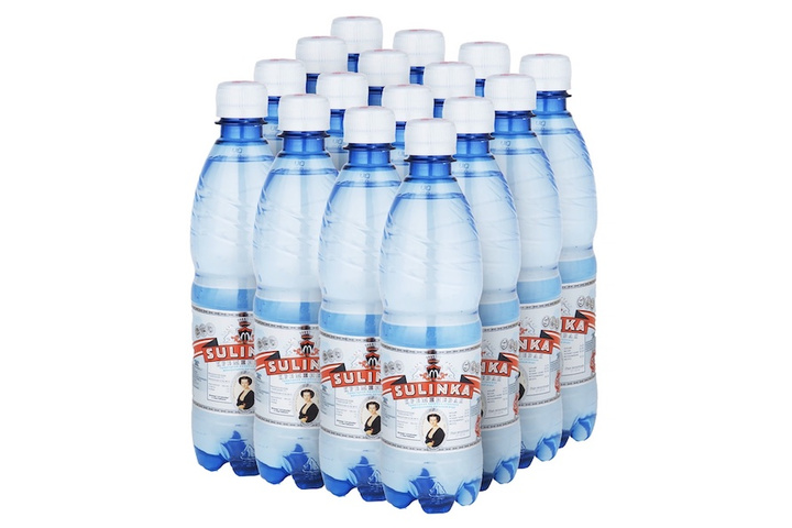 Вода Sulinka Si минеральная лечебно-столовая природная, ПЭТ 0.5 литра