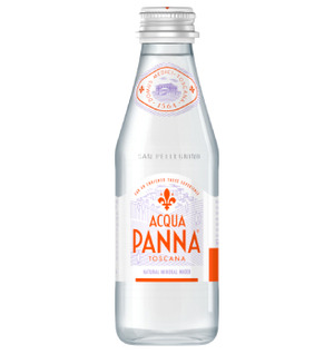 Вода Аква Панна (Acqua Panna) минеральная негазированная 0.25 л, стекло