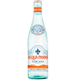 Вода Аква Панна (Acqua Panna) минеральная негазированная 0.5 л, стекло