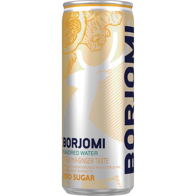 Напиток Borjomi Flavored с экстрактом цитрусов и корня имбиря, бе...