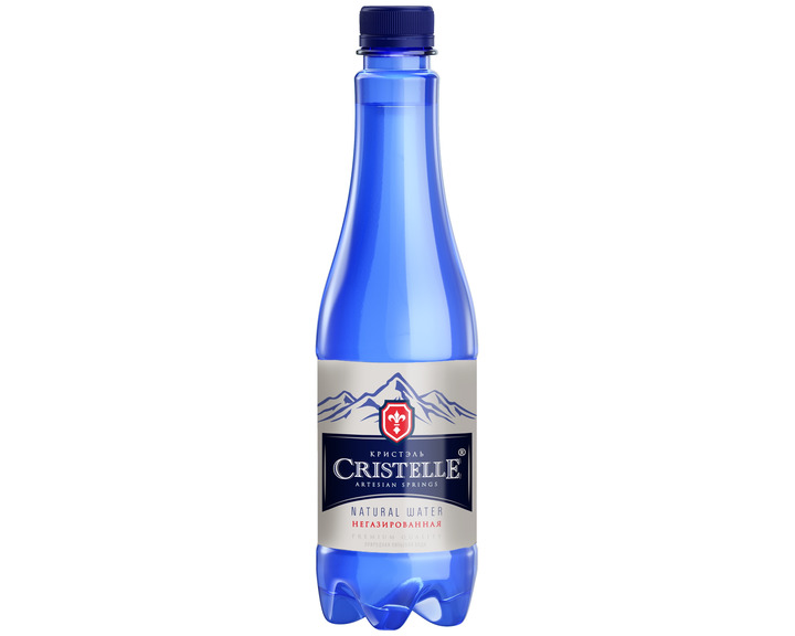 Вода питьевая природная Cristelle негазированная, пэт 0.5 литра Вода питьевая природная Cristelle негазированная, пэт 0.5 литра