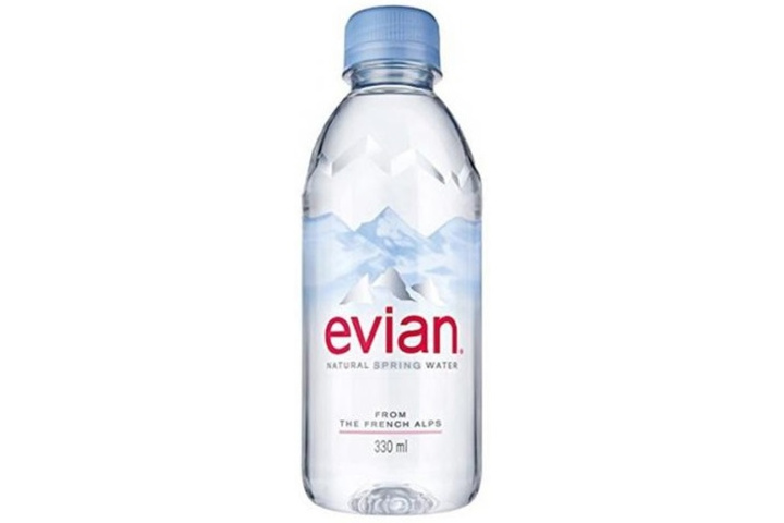 Вода Evian минеральная негазированная, ПЭТ 0.33 литра