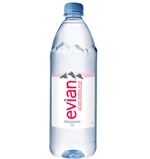 Вода Эвиан (Evian) без газа 1 литр