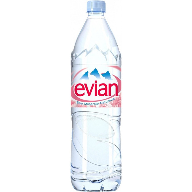 Вода Эвиан (Evian) без газа ПЭТ, 1.5 литра