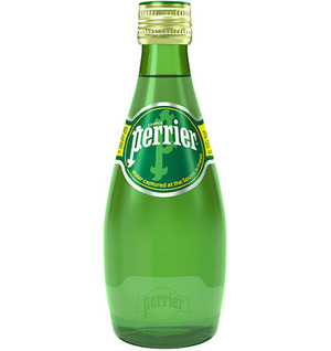Вода Perrier минеральная газированная, стекло 0.33 литра