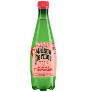 Газированный напиток Maison Perrier со вкусом клубники, пэт 0.5 литра