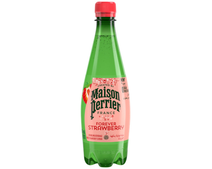 Газированный напиток Maison Perrier со вкусом клубники, пэт 0.5 литра Газированный напиток Maison Perrier со вкусом клубники, пэт 0.5 литра