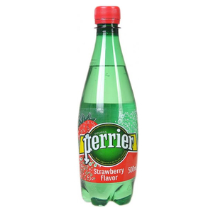 Газированный напиток Perrier со вкусом клубники, пэт 0.5 литра