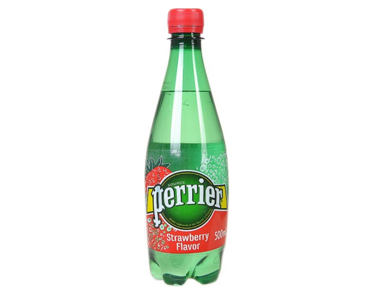 Газированный напиток Perrier со вкусом клубники, пэт 0.5 литра Газированный напиток Perrier со вкусом клубники, пэт 0.5 литра