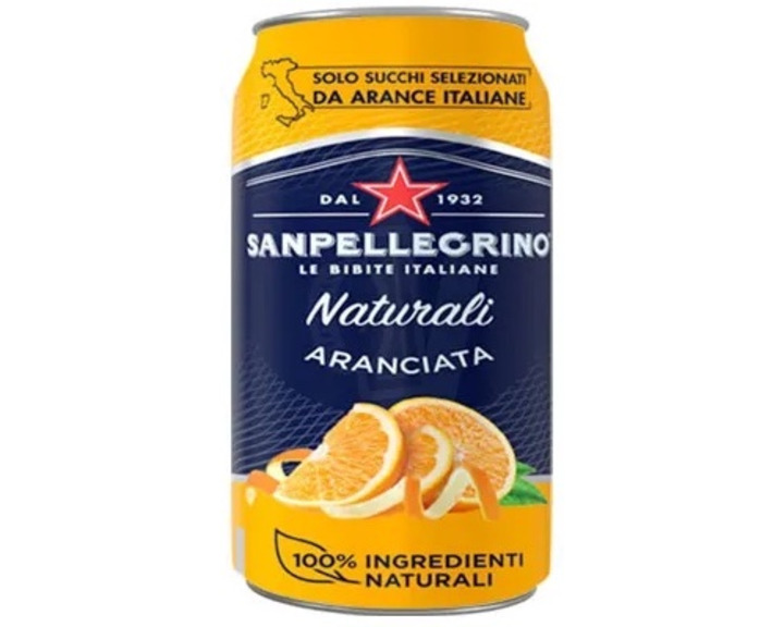 Напиток газированный Sanpellegrino с соком апельсина, 0.33 литра Напиток газированный Sanpellegrino с соком апельсина, 0.33 литра