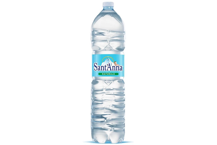 Вода Sant'Anna, источник Ребруан, минеральная, природная, столовая, негазированная, ПЭТ 1,5 литра