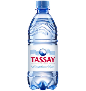 Природная питьевая вода Tassay негазированная, пэт 0.25 литра