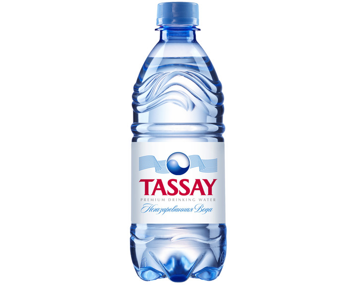 Природная питьевая вода Tassay негазированная, пэт 0.5 литра