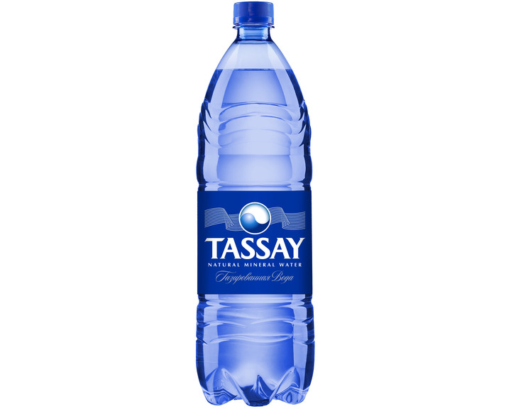 Природная минеральная вода Tassay газированная, пэт 1.5 литра Природная минеральная вода Tassay газированная, пэт 1.5 литра