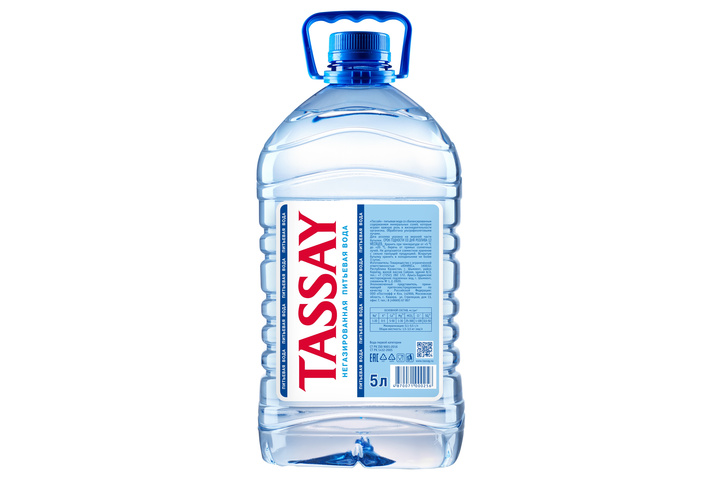 Природная питьевая вода TASSAY негазированная, ПЭТ 5 литров