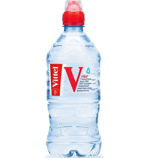 Вода Vittel SPORT минеральная, негазированная, пэт 0.75 литра